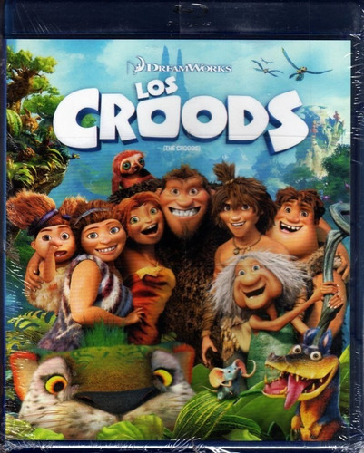 Los Croods ( Dreamworks ) Bluray Original Nuevo Sellado