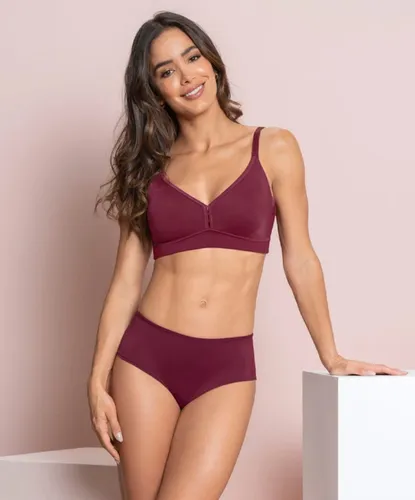 Leonisa Sostén Tipo Top Talla L Color Vino 71341