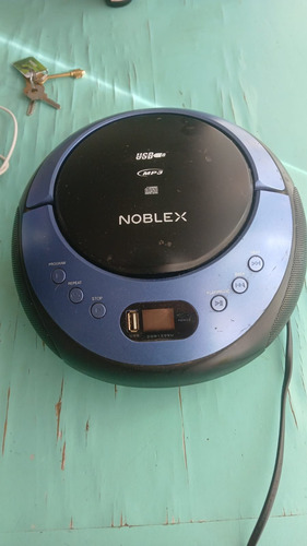 Reproductor Cd Noblex Cdr1299u Azul (Usado)
