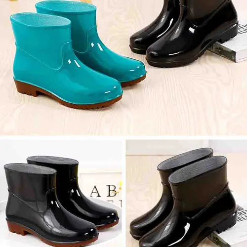 Bota De Lluvia De Goma Galocha, Ideal Para La Limpieza Del J
