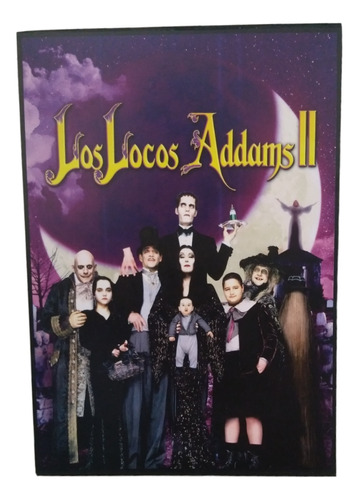 Familia Adams 2 Locos Addams Cuadro Cartel Cantina C721