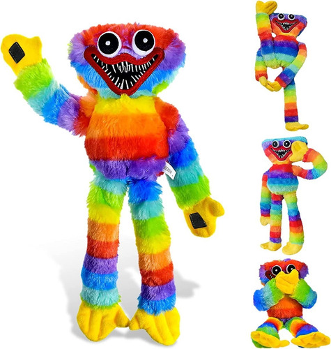 Imagen 6 de 6 de Poppy Playtime Peluche Huggy Wuggy Con Mochila