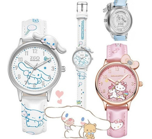 Reloj Sanrio Hello Kitty Cinnamoroll Para Mujer