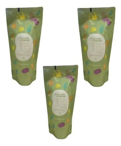 Natura Kit 3 Refis Sabonete Líquido Mamãe 200ml Cada