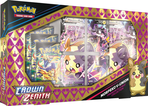 Colección Playmat Pokémon Tcg Crown Zenith Morpeko V-union