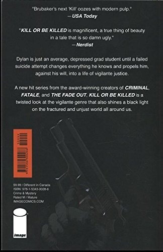 Kill Or Be Killed Volume 1 - Ed Brubaker, De Ed Brubaker. Editorial Imageics En Inglés