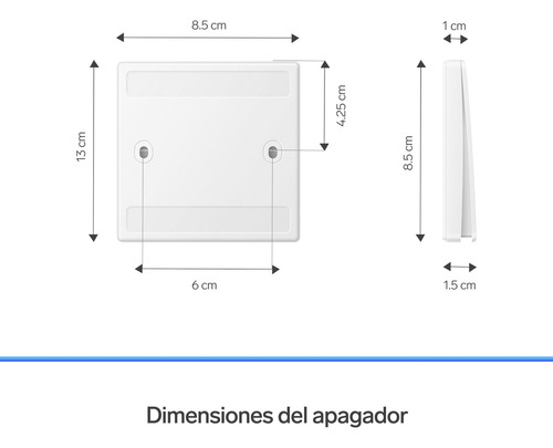 Apagador Inalámbrico Rf Cinético Triple