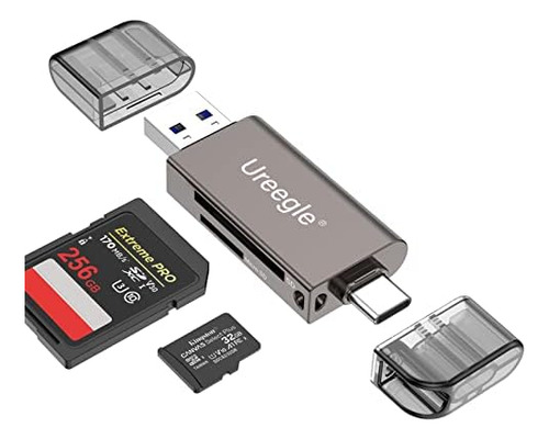 Lector De Tarjetas Micro Sd Usb C Usb3.0, Lector De Tarjetas