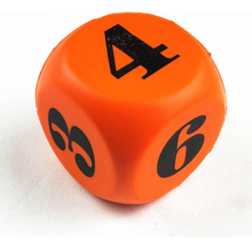 Juego De Dados De Espuma De 6 Piezas Dados Cuadrados De