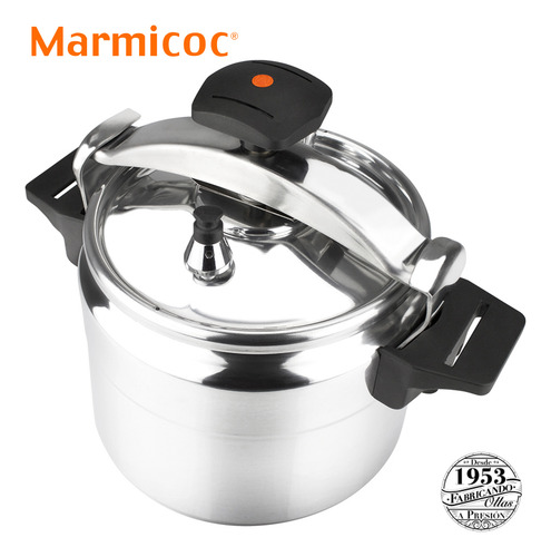 Combo Marmicoc Olla A Presión Alumax 6l + Sartén Huevera 24