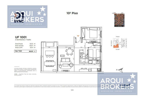 Imagen 2 de 15 de Venta Apartamento Dos Dormitorios En Barrio Sur - 1001