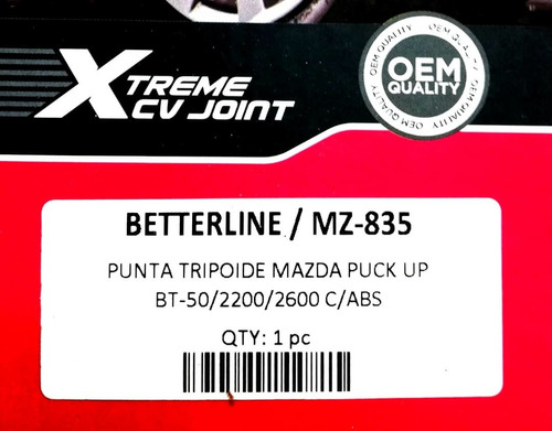 Punta Tripoide Mazda Bt50 2.2 B2200 2.6 B2600 C/abs 25x26x61