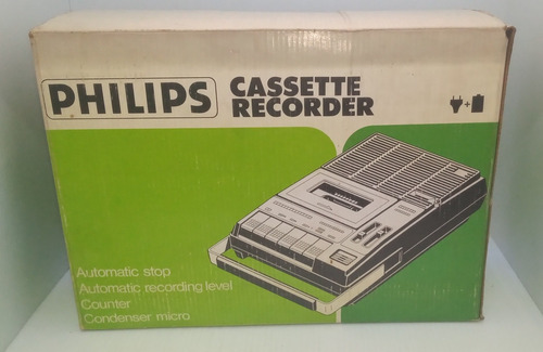 Reproductor De Cassettes Philips N2227 / Leer Descripción (Usado)