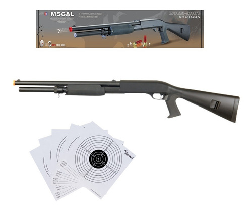 Escopeta Double Eagle M56b Resorte Airsoft Tri-shot Xtrm P