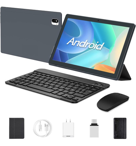 Aoyodkg Tablet 2 En 1, Tableta Android De 10,1 Pulgadas Con 