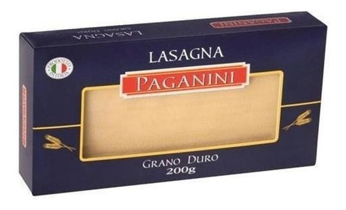 Macarrão Italiano Lasagna Paganini 200g