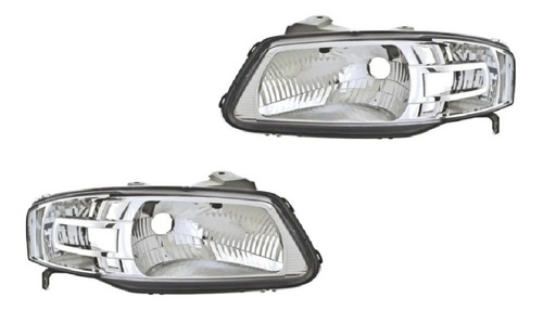 Par De Faros  Volkswagen Pointer 2006 2007 2008 2009 Depo