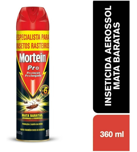 Repelente Mortein Pro Mata Baratas Aranhas E Formigas