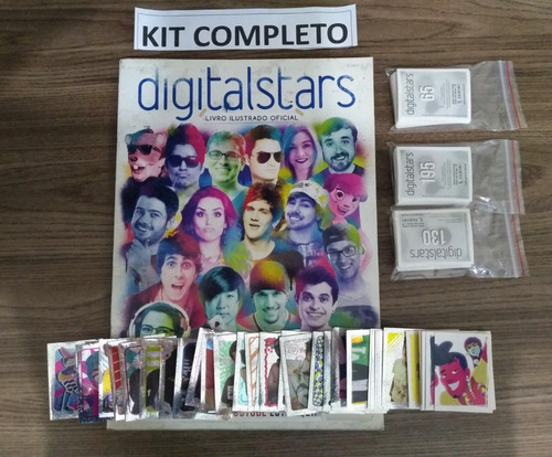 Album De Figurinhas Digitalstars Completo Para Colar (Usado)