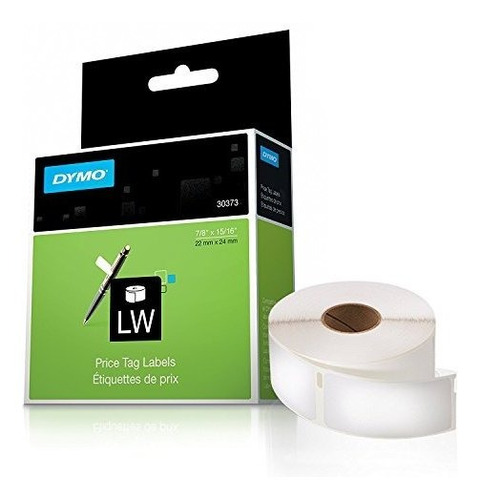 Etiqueta - Dymo Lw Price Tag Labels, 15/16 X 7/8, White, Sel