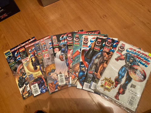 Capitan America Heroes Reborn Comic Coleccion Pack 