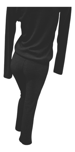 Conjunto Polera Y Pantalon Oxford De Lanilla Morley Mujer