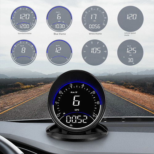 Pantalla Multifunción Hud Para Coche Gps Head-up Display