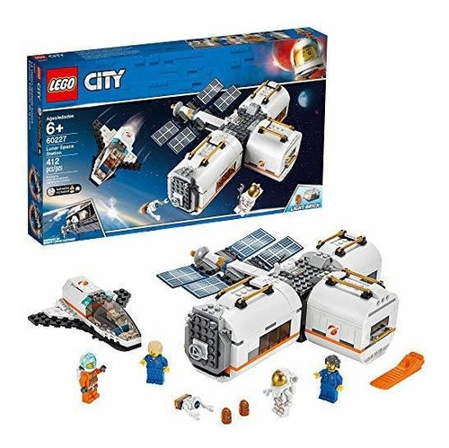 Lego City Space Lunar Space Station 60227 Edificio De La Est