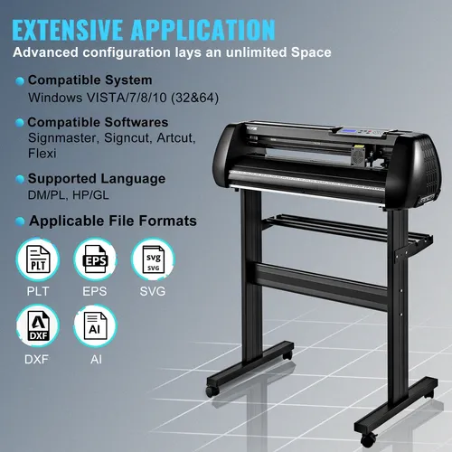 Máquina Cortadora De Vinilo 34 PuLG Plotter De Corte