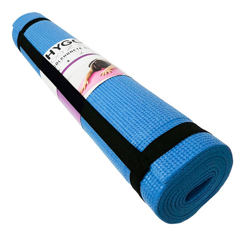 Imagen 1 de 10 de Mat Yoga Colchoneta Pilates Antideslizante Pvc 8mm + Correa