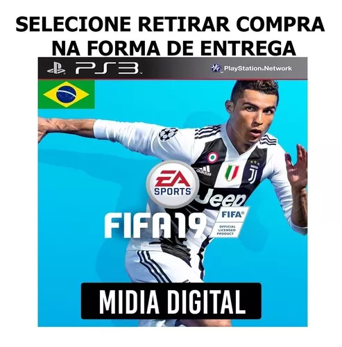 Jogo FIFA 19 Legacy Edition Electronic Arts PS3 Físico - Black Games