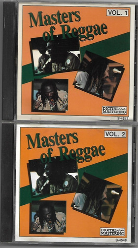 Masters Of Reggae - Vol 1 Y 2 (1988) Cd Importado Doble 