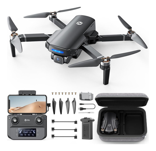 Drone Gps Con Cámara 4k 250g, Plegable, Motor Sin Escobillas