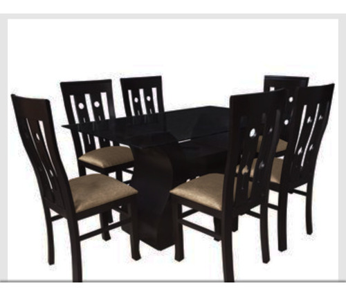 Juego Comedor De 6 Sillas - Nuevo