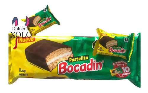 Bocadin Pastelito 10 Piezas