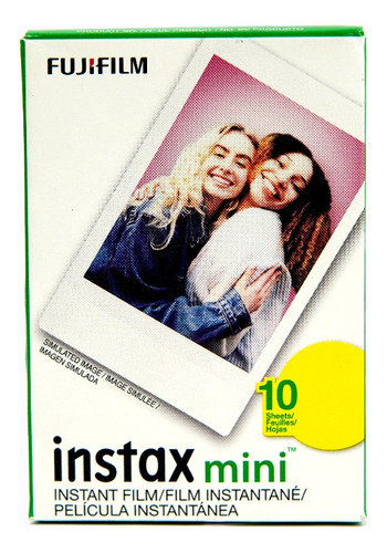 Imagen 2 de 3 de Papel Pelicula Fujifilm Instax Mini 10 Hojas Cartucho Tienda