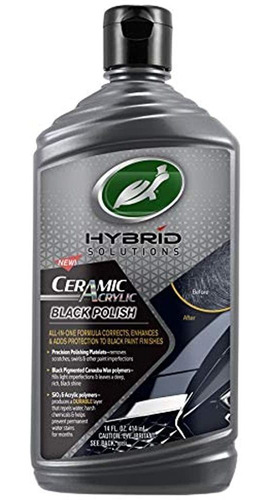 Turtle Wax 53448 Hybrid Solutions Ceramic Acrylic Black Poli