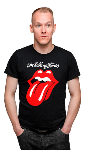 Remera The Rolling Stones - Algodón 1ra Calidad
