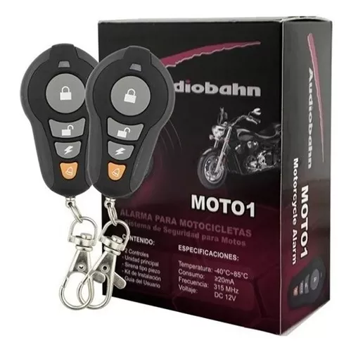 Alarma de Seguridad con Control Remoto Para Motocicleta Moto ~ Motorcycle  Alarm