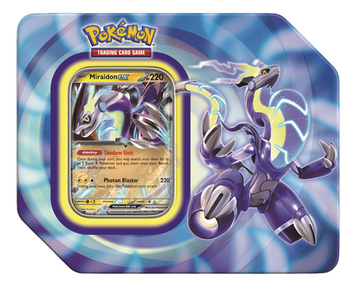 Juego De Cartas Coleccionables Pokemon Paldea Legends Tin