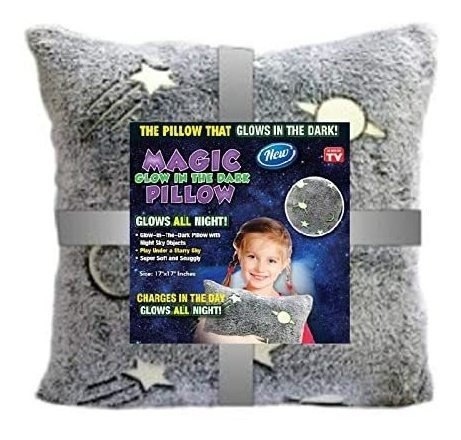 Glow In The Dark Pillow Super Soft Soft Glows All Night...