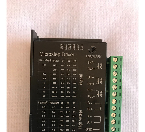 Driver Modular Tb6600 Stepper Paso A Paso 42v 4.0a