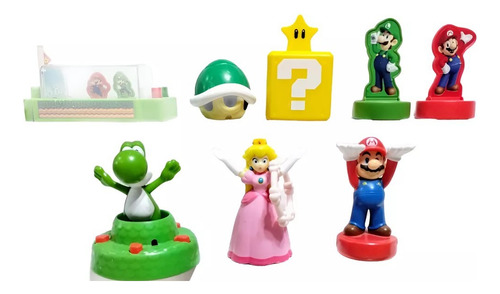 Mario Bros Colección Mc Donalds 2019 Completa (Usado)