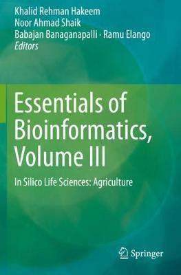 Libro Essentials Of Bioinformatics, Volume Iii : In Silic...