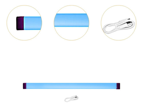 Video Led Ligera Multipropósito Práctico Ambiente Azul