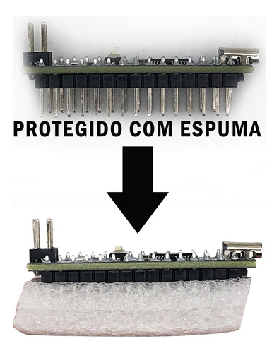 Placa Módulo De Desenvolvimento Nano Usb-c Atmega328 Arduino