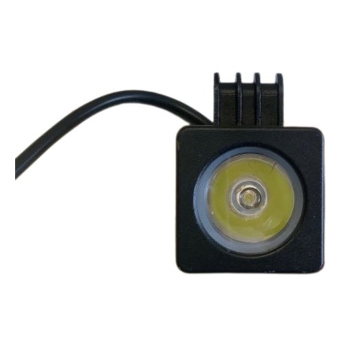 Luces Faro De Led Universal Cuadrado 10watts 1 Led 12/24v 