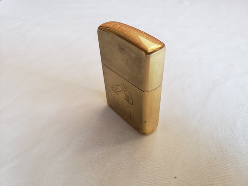 Antigo Isqueiro Zippo R.c.a Victor Em Perfeito Estado S/ Uso (Usado)