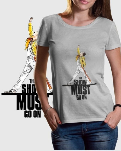 Polera De Mujer Queen - The Show Must Go On