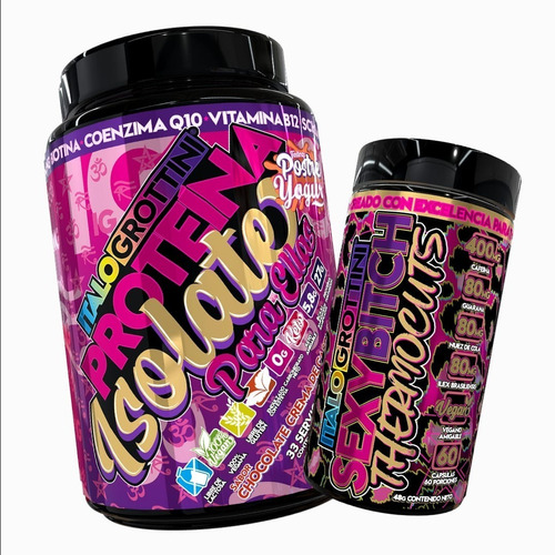 Proteina Isolate Para Ellas Y Sexybitch Thermocuts